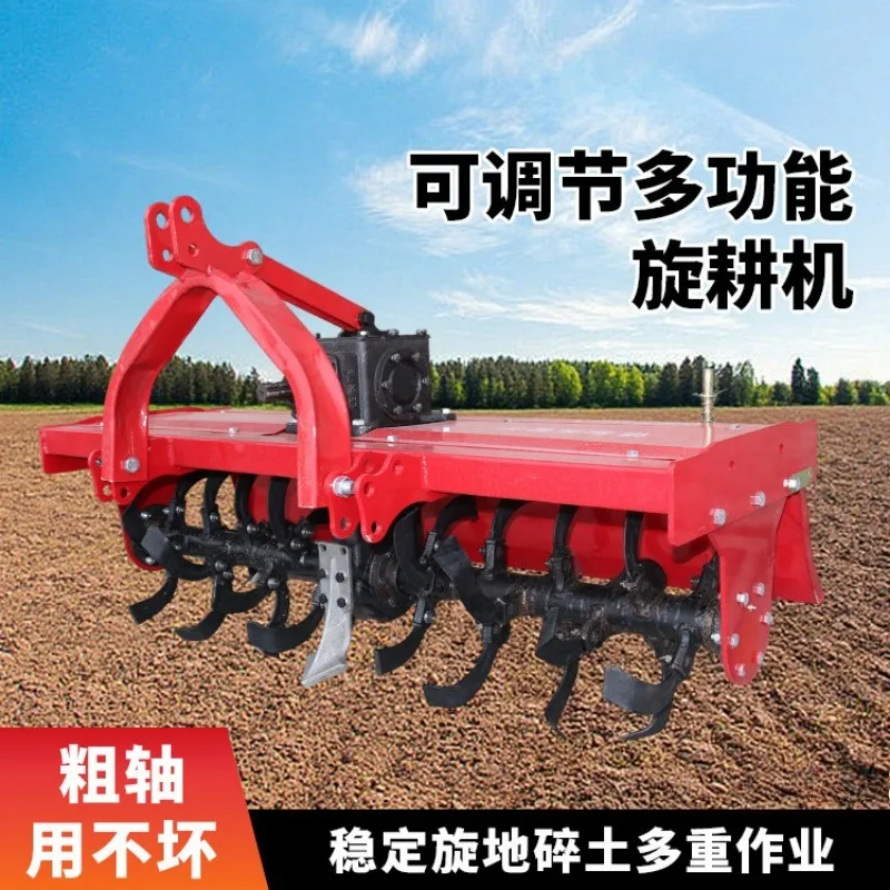 Multi-Functional Rotary Tiller Hanging Scarifier Plowing Field Dam Turn Soil Ridge Plough
