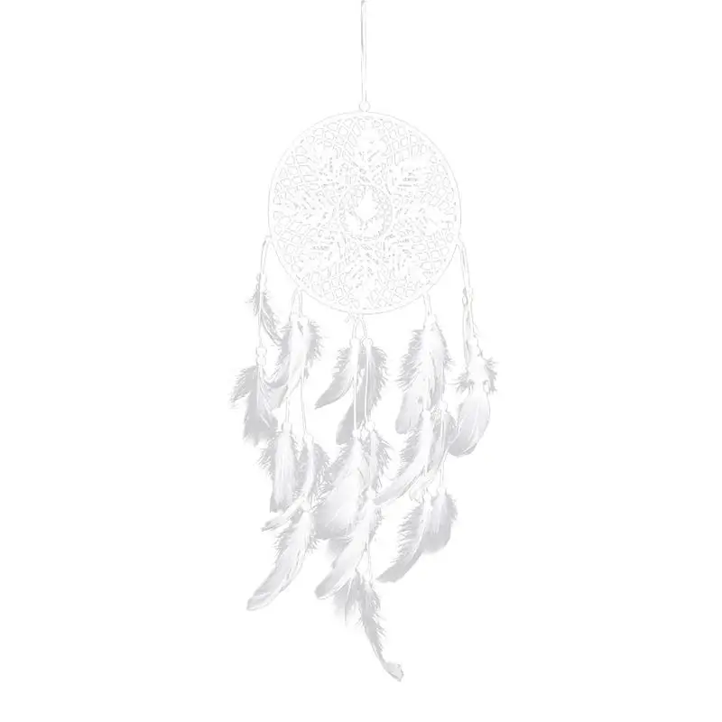 

Macrame Dream Catcher Wall Boho Dream Catchers Family Tree Macrame Decor Meditation Ornament For Kids Vintage Stylish White