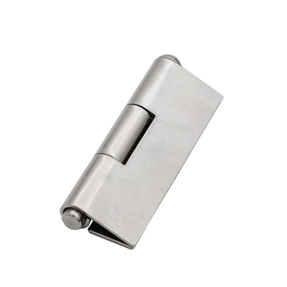 4 Pieces Weld-on Detachable Flag Hinge Marine Grade Stainless Steel Non-drilling Welding Hinge for Ship Container Equipment Door