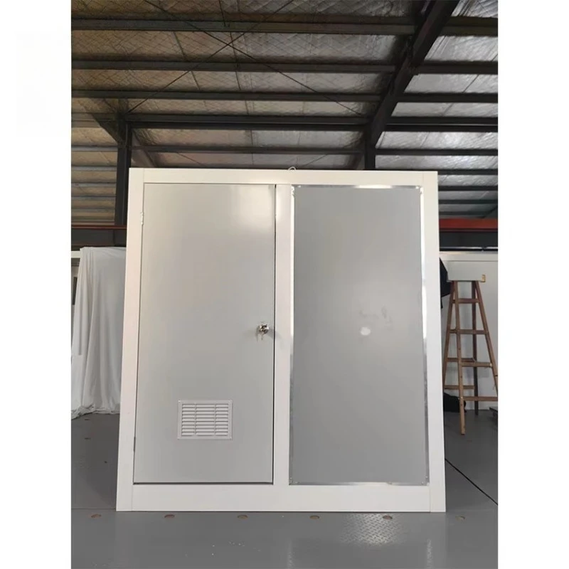 Customized Easy Installation Fireproofing Prefabricated Integrated Bathroom Modular  Restroom  Toilet with Showers Room Basin