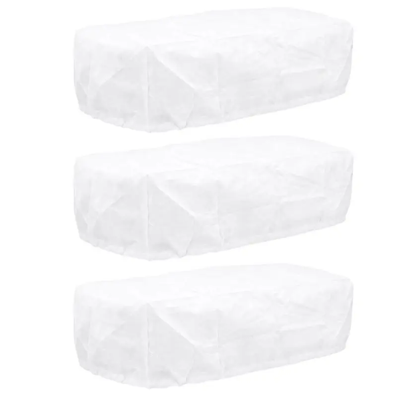 DTEN-For Cold Weather Plant Protection 3 Pcs Raised Garden Bed Winter Frost Covers With Aluminum Foil Liners