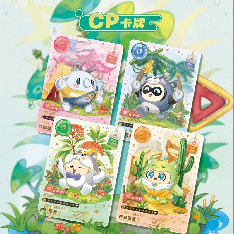 Kaiyoo Egg Party Card Pack - Full Box of Trendy Bundles 7 Official Edition Mini Cards Blind Box Card Surrounding cards gift