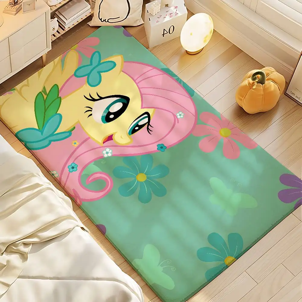 Cute M-Mys-Cartoon-P-PonyS-L-LittleS-Carpet Bathroom Anti-slip Mat Home Decoration Mat Entrance Door Mat Scratch-resistant