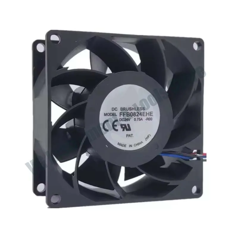 New For delta FFB0824EHE 24V 0.75a 8038 8cm 2/3-wire large air volume serve cooling fan 80*80*38mm