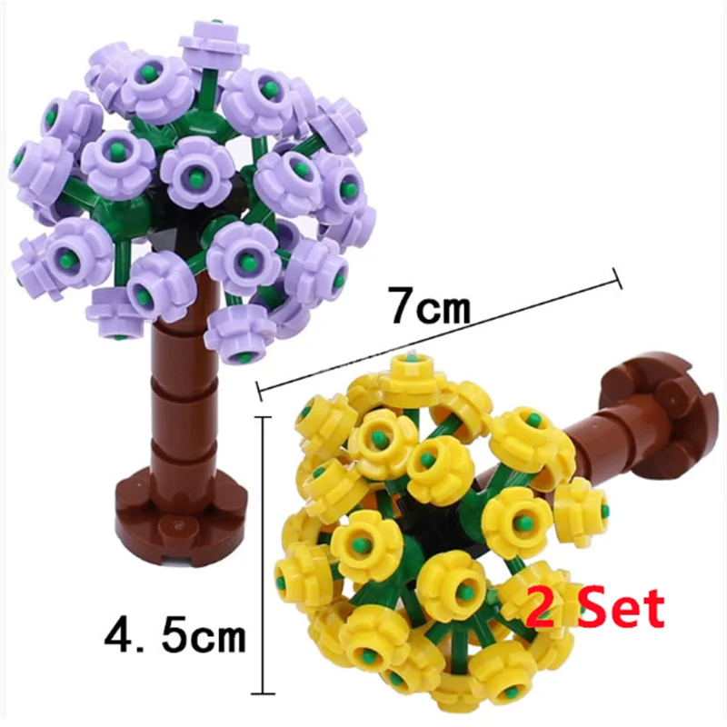 Buildings Blocks Tree Flower S - Bonsai Garden Lego Set review and price