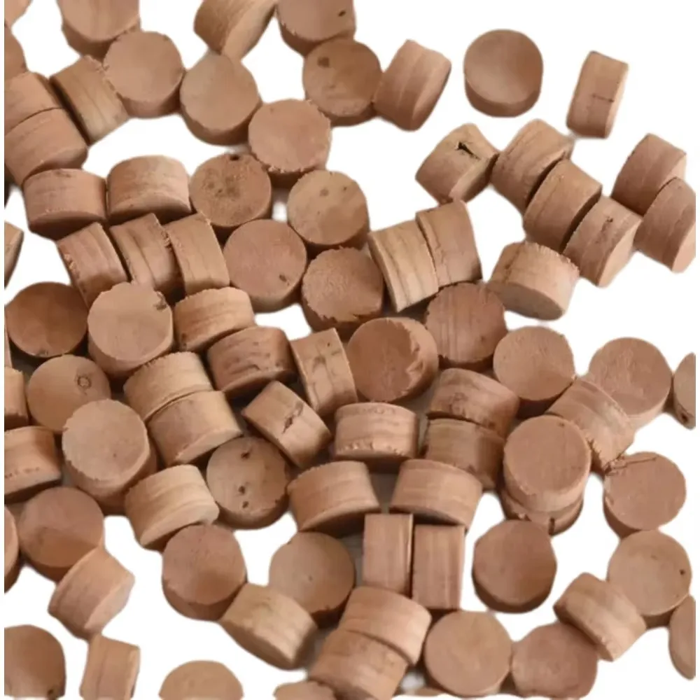 9.5x4mm Natural Cork Key Pads Premium Repair Parts for Trumpet Trombone Clarinet Oboe Wind Instrument Accessories