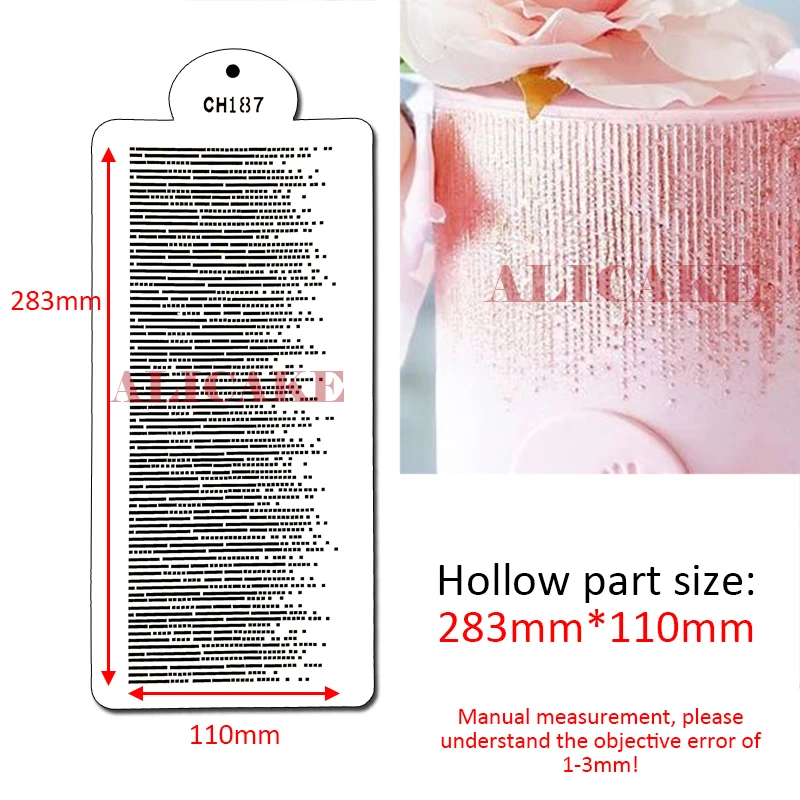 Cake Stencil Leaf Shape Fondant Decorating Tools