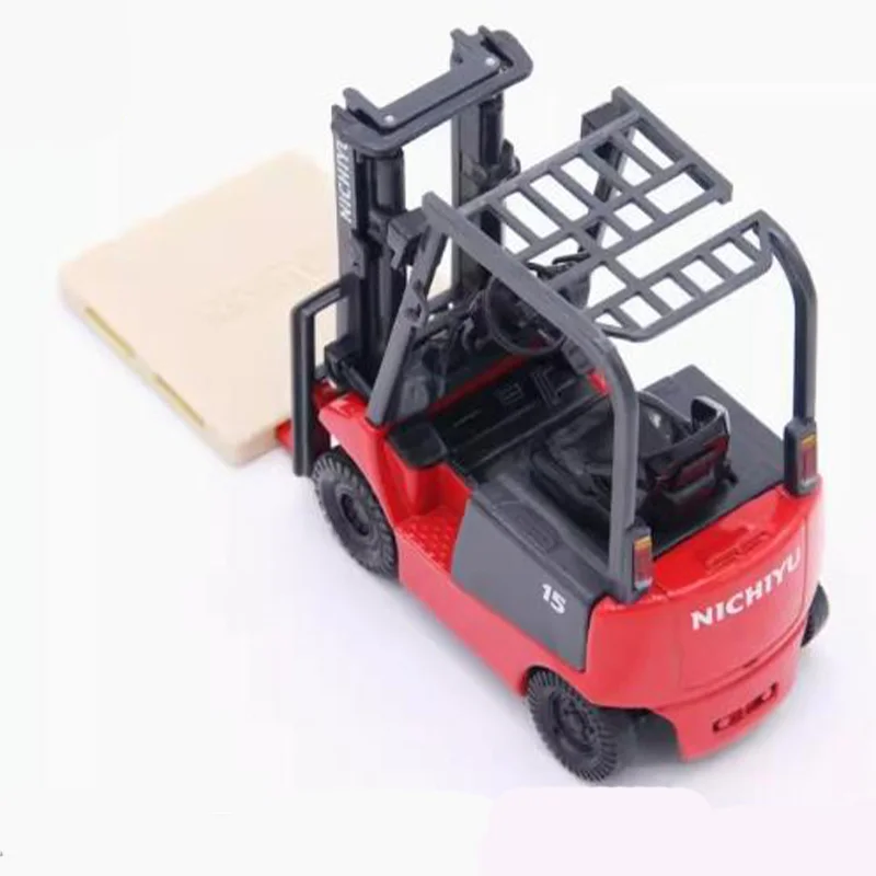 1:24 Scale Liftable Forklift Storage Logistics Supply Chain Simulation Model Static Display Collection Souvenir Gift Decoration