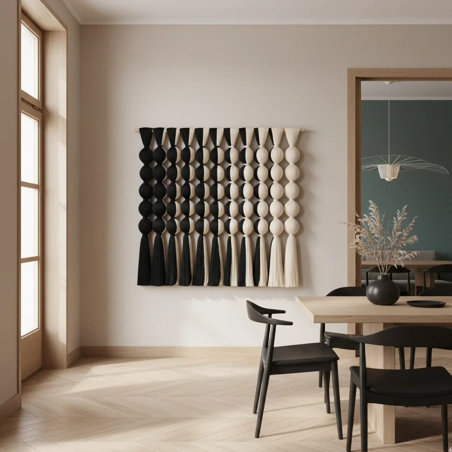 

Персонализированное хлопковое кружевное украшение для свадебной стены в богемном стиле, фон для церемоний, подходит для дней рождения и годовщин.