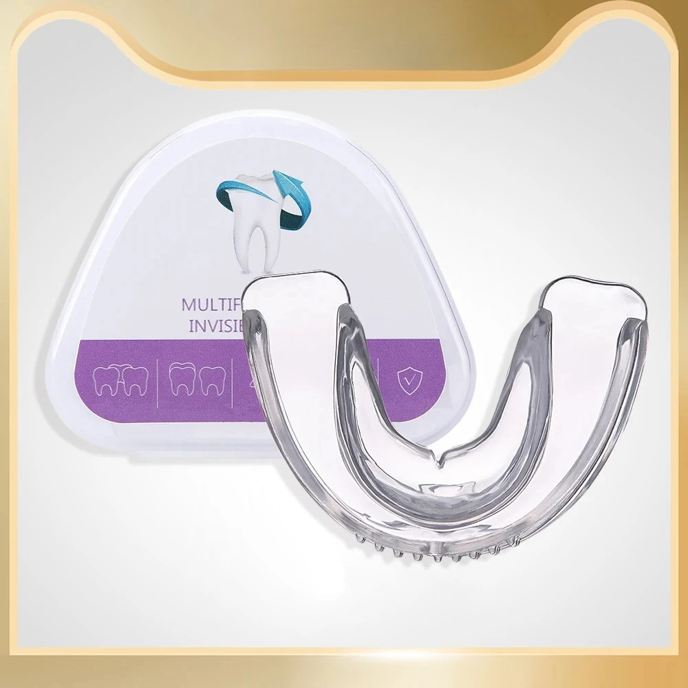 

Dental Orthodontic Braces Appliances Kids Teeth Trainer Retainer Mouth Gard Tooth Tray Blue Purple Soft Hard Ortho Tools