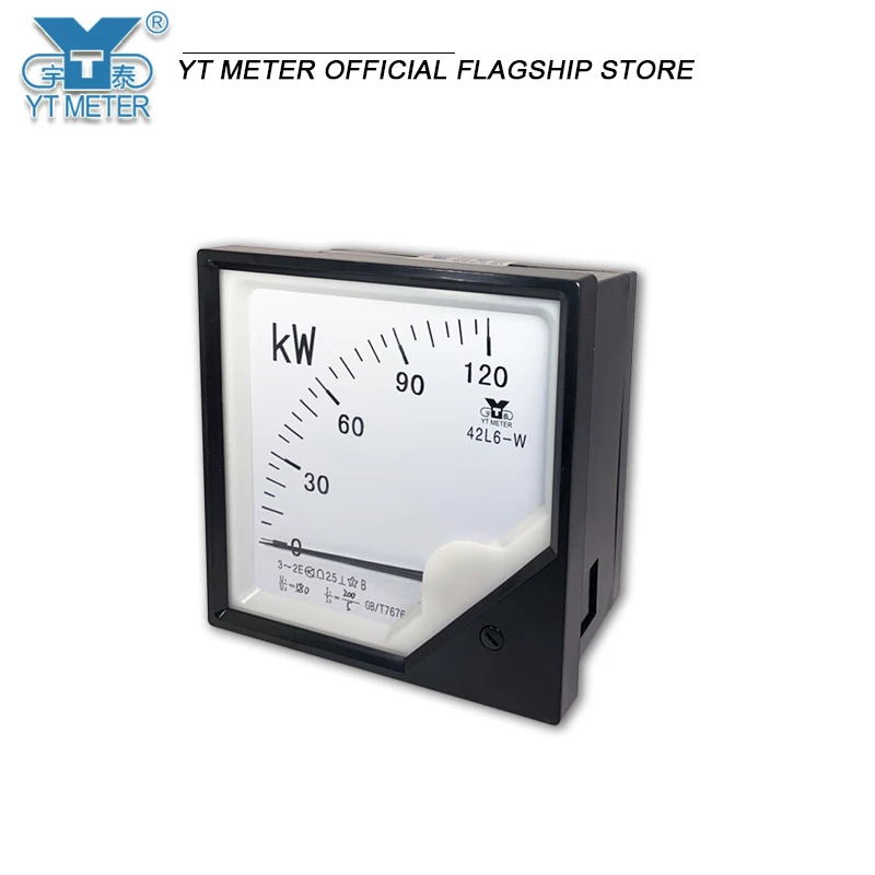 Medidor de potência reativa trifásico de entrada 42L6 380V 100kVar 200kVar 1MVar Kilowatt medidor KVA
