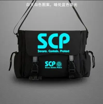 New GAME SCP Bag Cosplay Special Containment Procedures schale School Bags Rucksack for Teen Girls Boys Casual Travel Bag