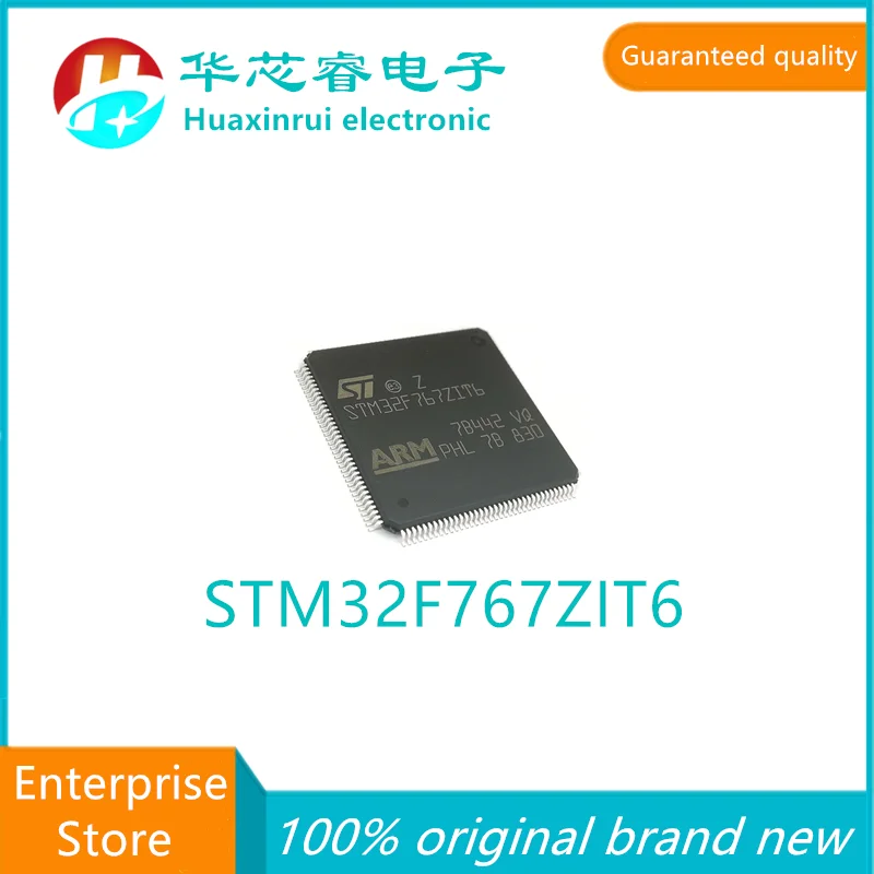 100% original brand new STM32F767ZIT6 767ZIT6 ZIT6 LQFP144ARM Cortex-M3 32-bit microcontroller