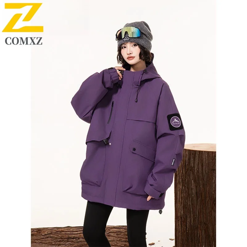 

Men's Casual Jacket 2025 Autumn New Trend Versatile Windproof Waterproof Outdoor Camping Travel Hooded Long Sleeve Windbreaker