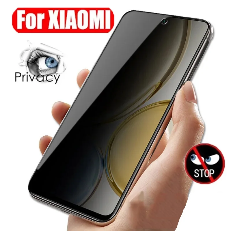 2Pcs Anti Spy Privacy Hydrogel Film Screen Protector For Xiaomi Redmi 14 Ultra A3 Turbo 3 Civi 4 Pro Note 13