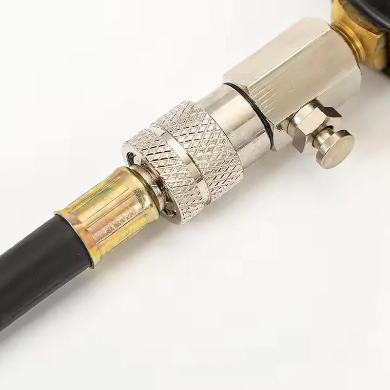 Auto Cylinder Compression Tester Kit w/M10-M18 Adapter 0-300PSI Gauge for Gasoline Engines Car Motorcycle Diagnostic Tools