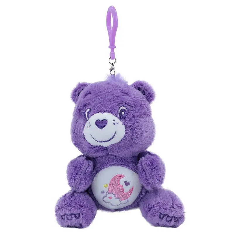 12cm cuidados ursos chaveiros de pelúcia mochila chaveiro casal ins estilos brinquedos de pelúcia mochila decoração aniversário bonito chaveiro de pelúcia