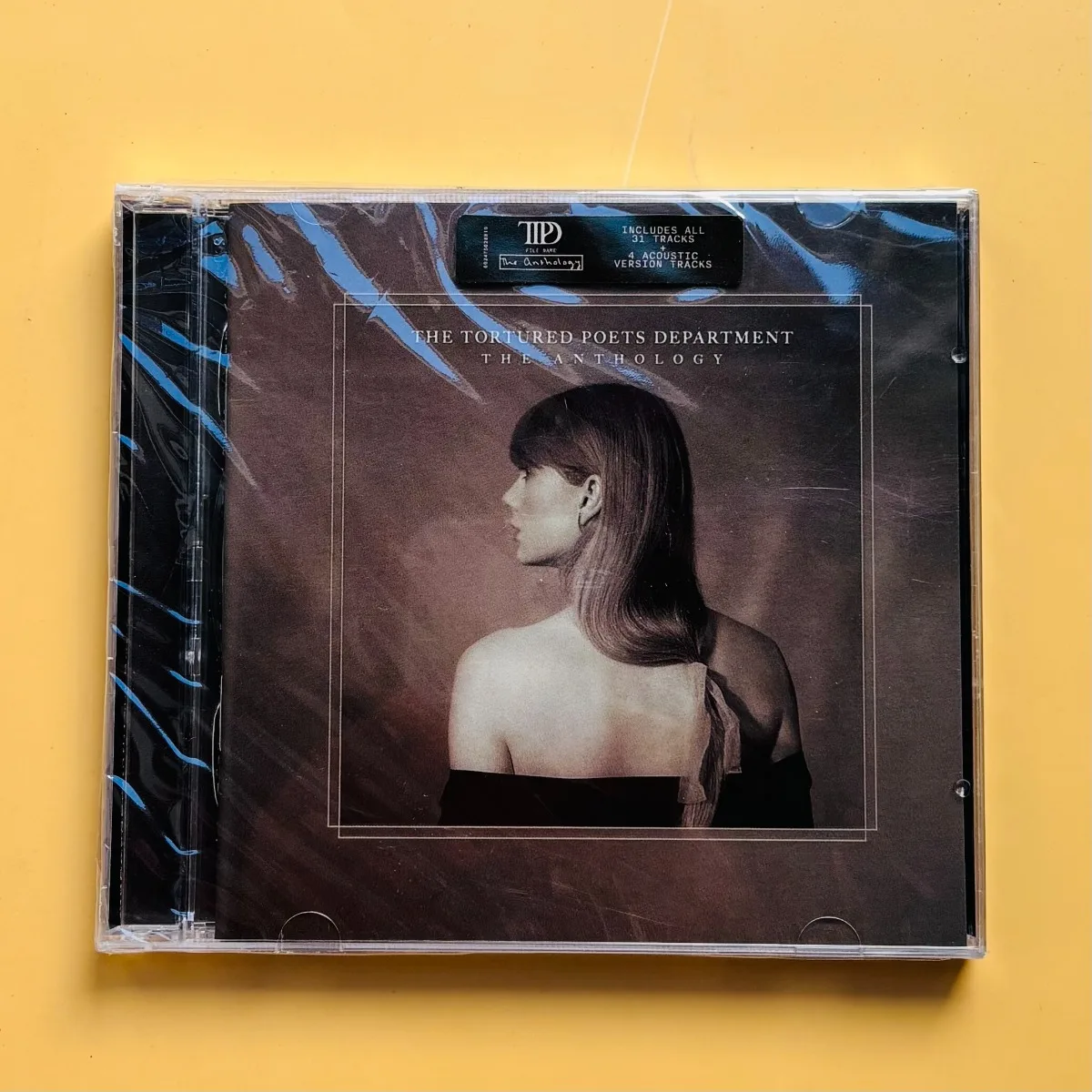 

The Tortured Poets Department The Anthology Music CD, Full 31 Tracks with 2 Acoustic Versions Pop Album Disc