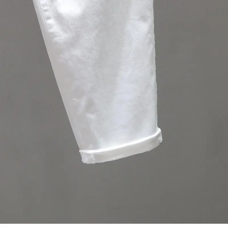 الربيع والصيف الإناث مرونة الخصر فضفاضة المناسب عارضة أبي السراويل النساء جديد بلون رقيقة نمط اقتصاص هارلان السراويل