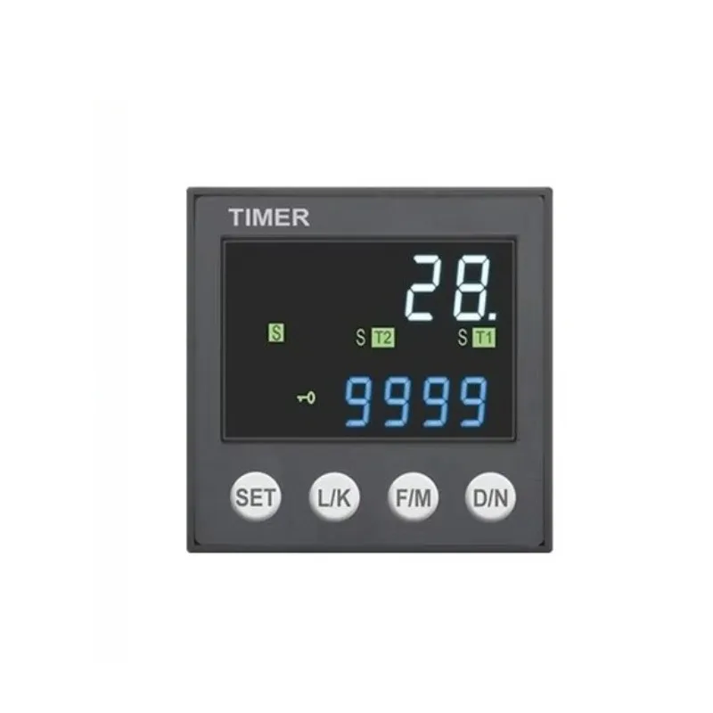 Digital LED Programmable Timer Relay Switch DH48S-S/YH-5T 0.1S-99H  AC/DC 24V 220V Repeat Cycle Timer