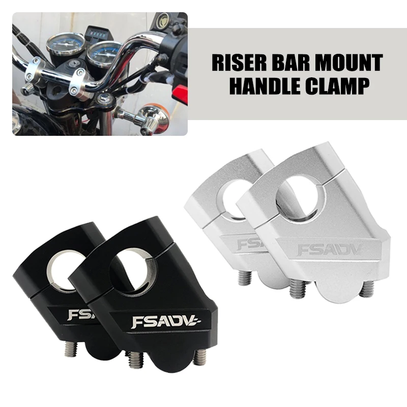 Fit For BMW R850R F800ST Handlebar Riser Bar Mount R 850R F800 ST F 800ST R850 R F 800 ST Motorcycle Accessories Handle Clamp