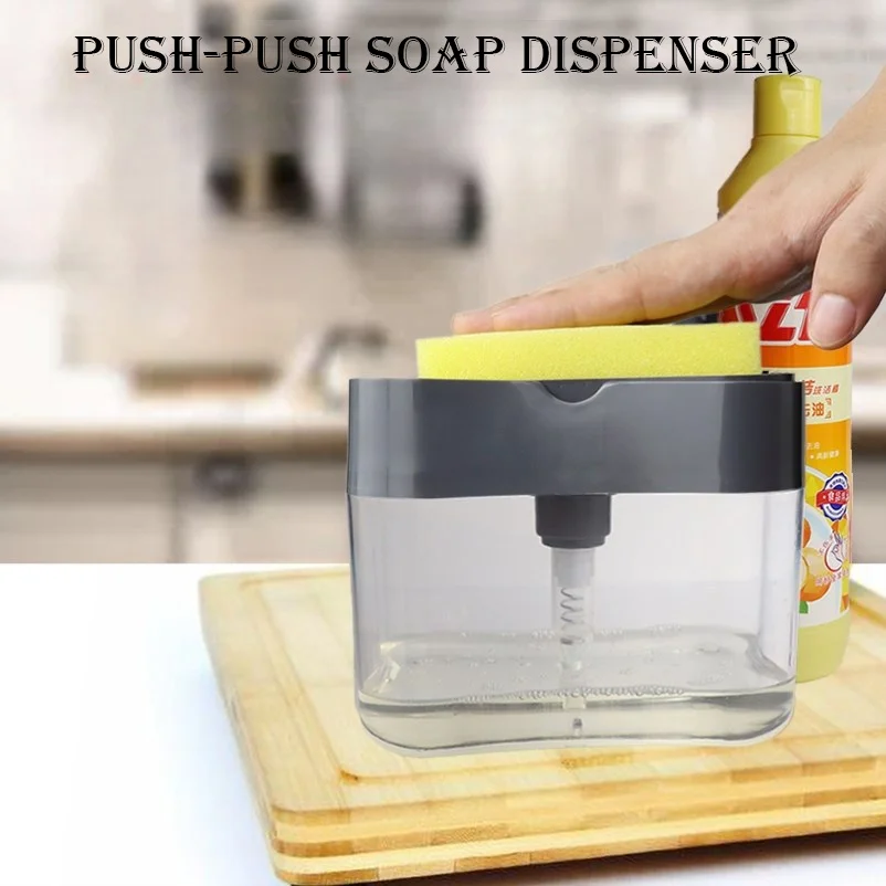 

5/10PCS Soap Dispensers Kitchen/Bathroom Accessories Dishwashing Liquid Pusher Push ABS Multifunctional Dispenser Shower Gel