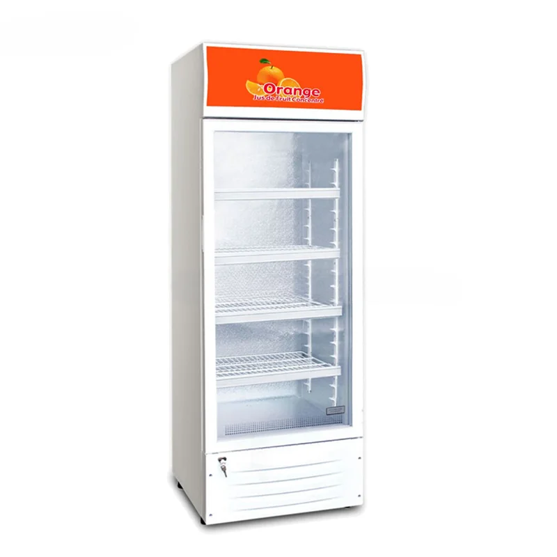 for  228Litre Vertical Showcase Refrigerator Display  Refrigerator With Glass Door