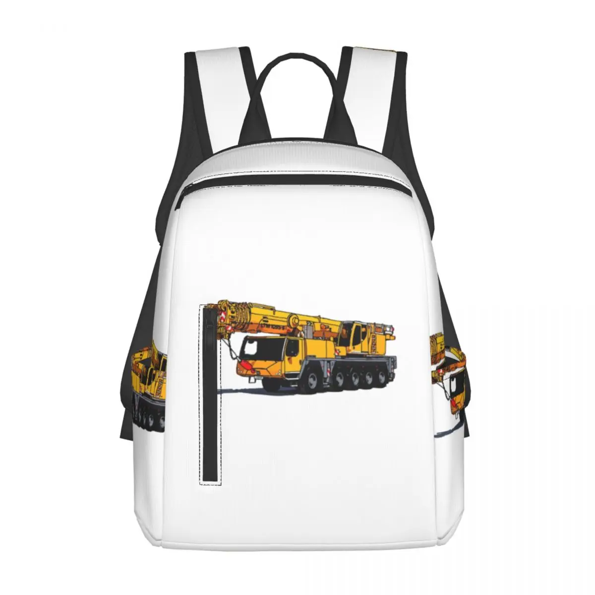 

Liebherr Heavy Crane Backpack Daypack Large Capacity Children BookBag School Bag Shoulder Bags for Men Women