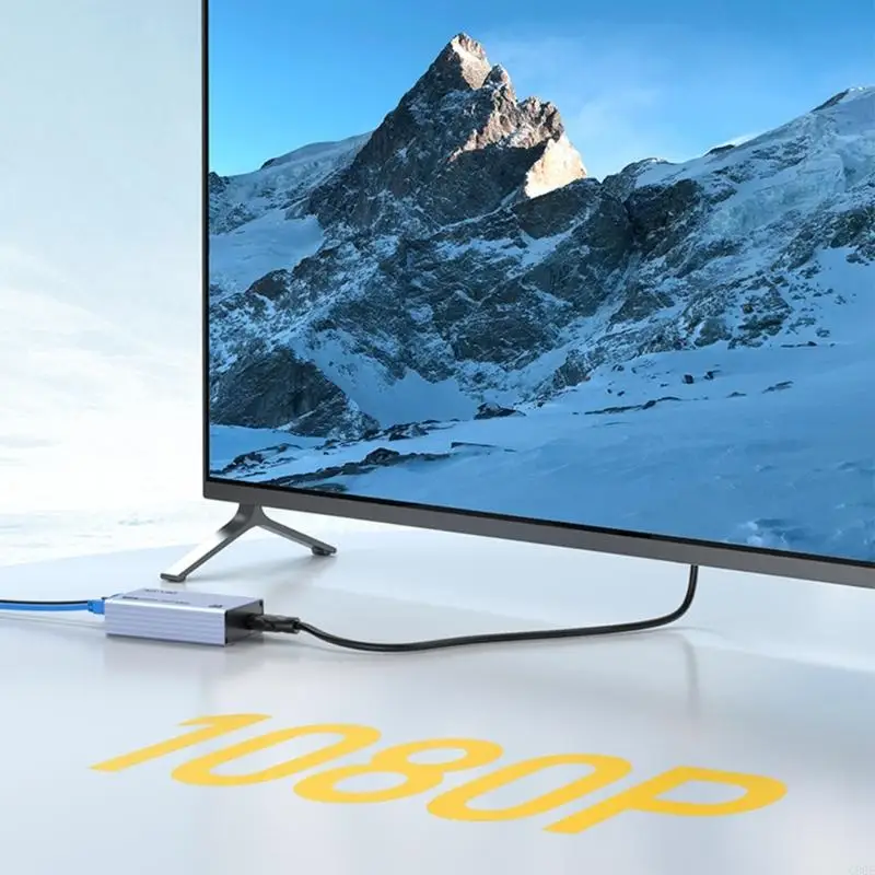 C90F HDTV Extender Over Ethernet With IR Controls Supports 1080P 60Hz Resolution And 150m Transmission For AV Syncs