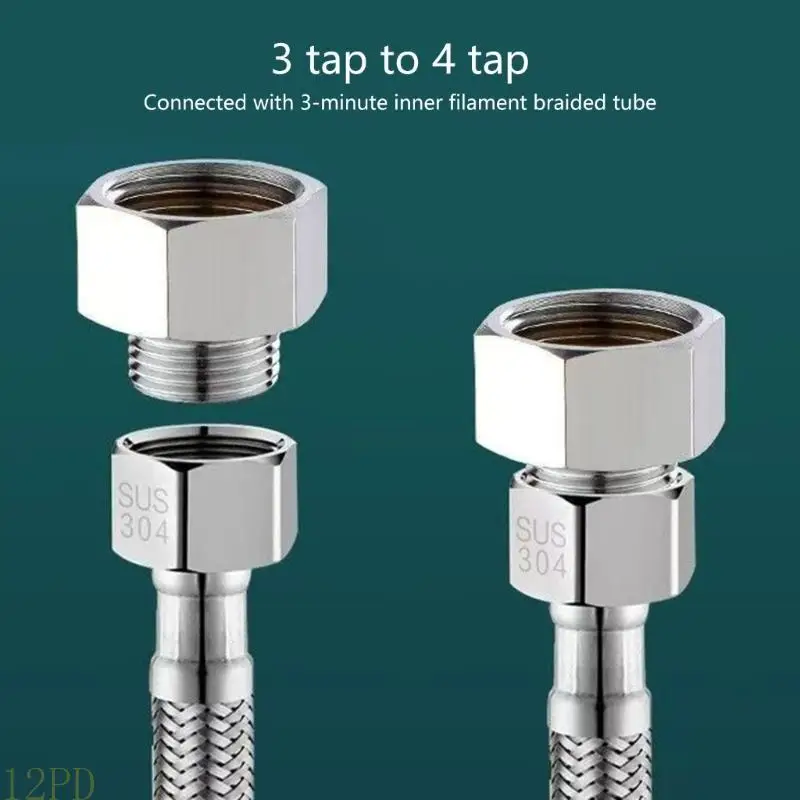 

12pd Надежный 304 металлическая труба фитинга сантехника, подходящее для энтузиастов DIY