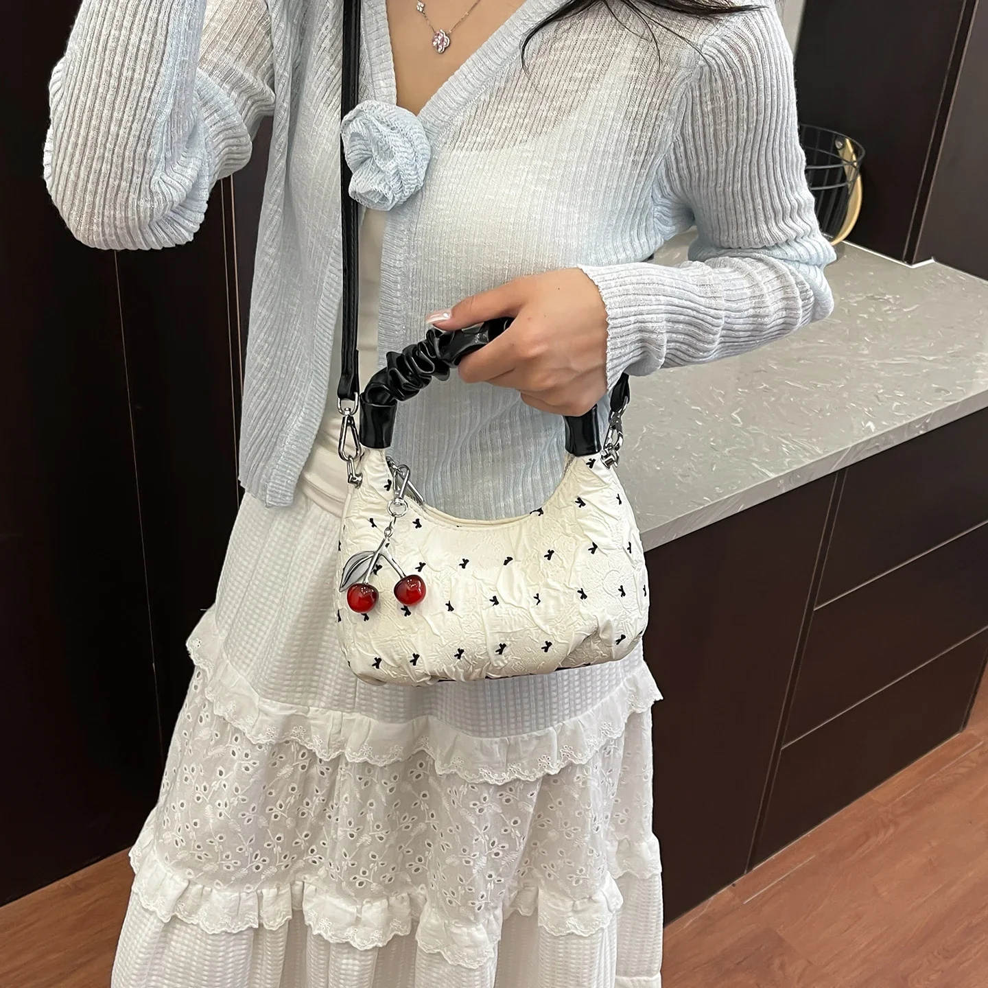 حقيبة يد نسائية عصرية 2025 حقيبة يد جديدة رائجة البيع متعددة الاستخدامات حقيبة كروس غير رسمية للتنقل حقيبة نسائية Bolso Mujer #5