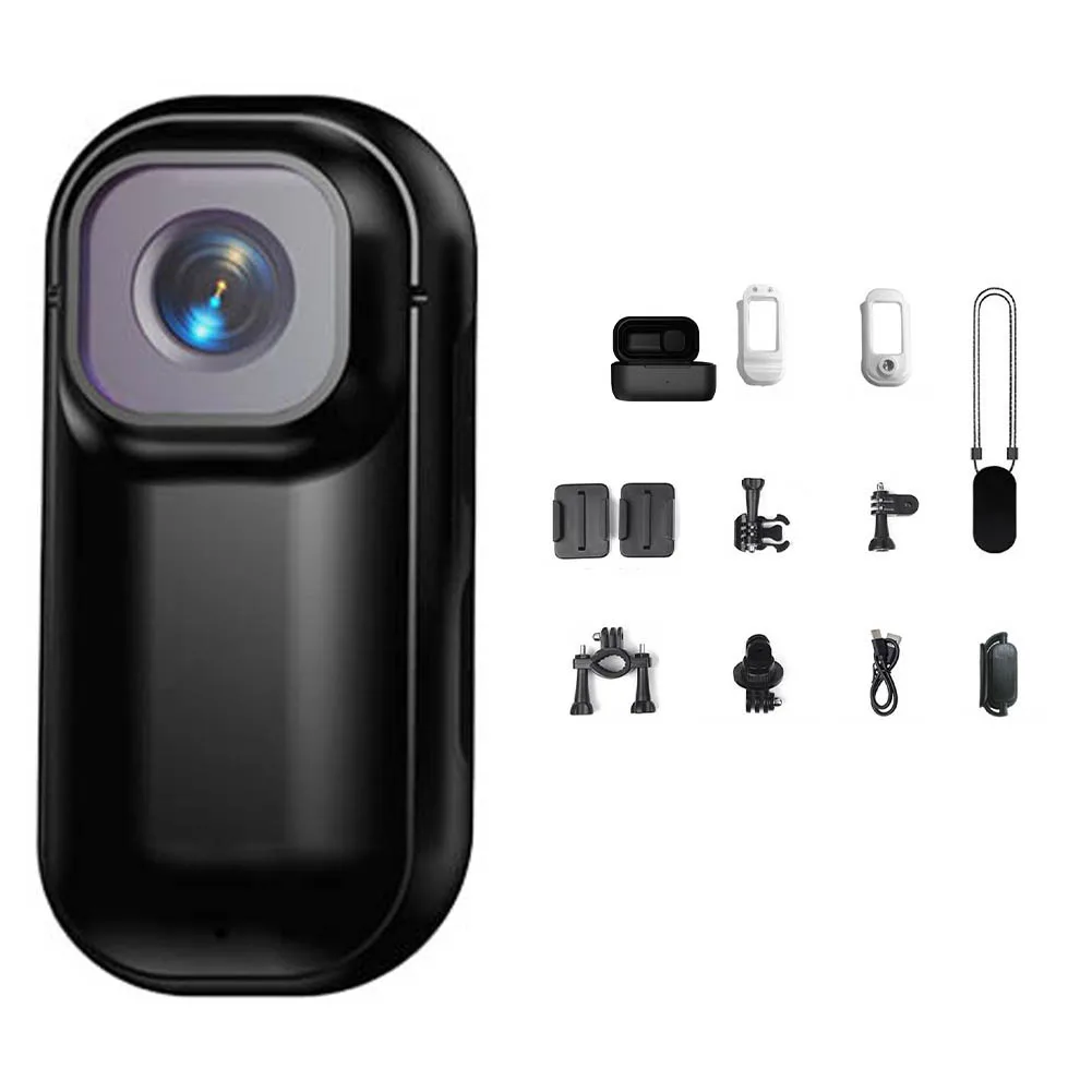 4k-wifiアクションカメラ：コンパクト、マグネット式、スポーツや旅行に最適！-このカメラは高解像度4k映像を撮影します
