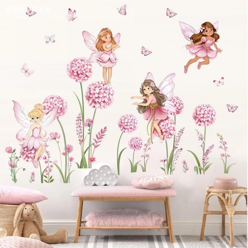 Naklejki ścienne z różowymi kw – Baby Nursery Decor Girl recenzja i cena