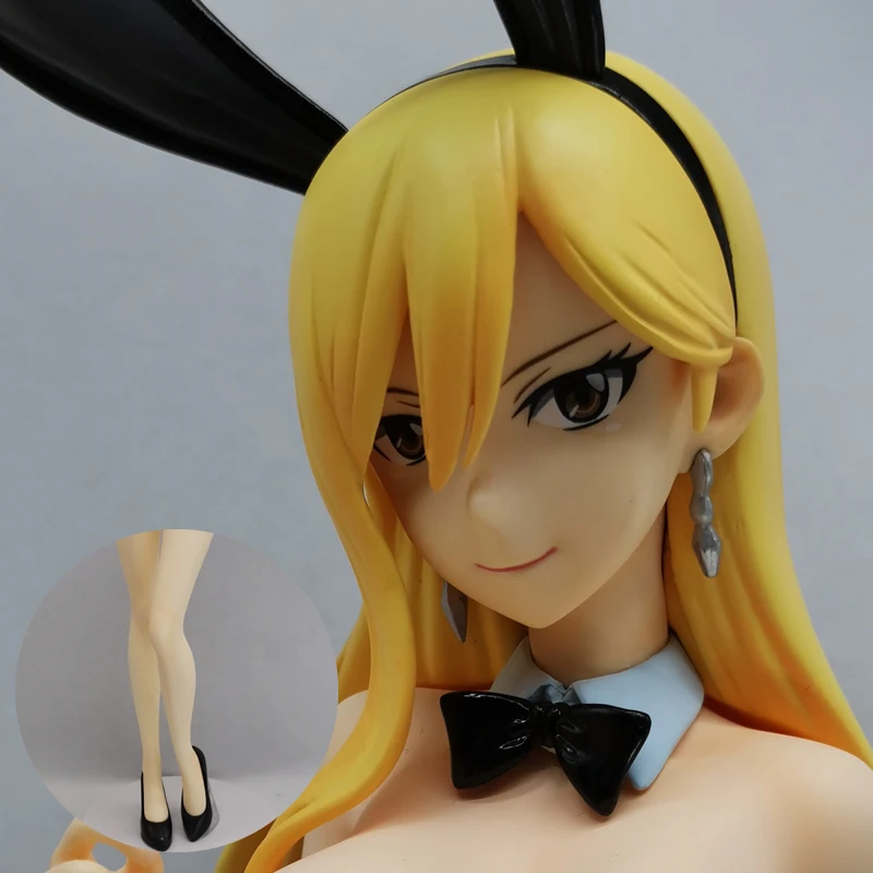 تمثال مصنوع يدويًا مخصصًا مميزًا 1/4 شخصيات لوسي هارتفيليا ارزا القرمزي الأرنب فير ماكايزو المثير R18