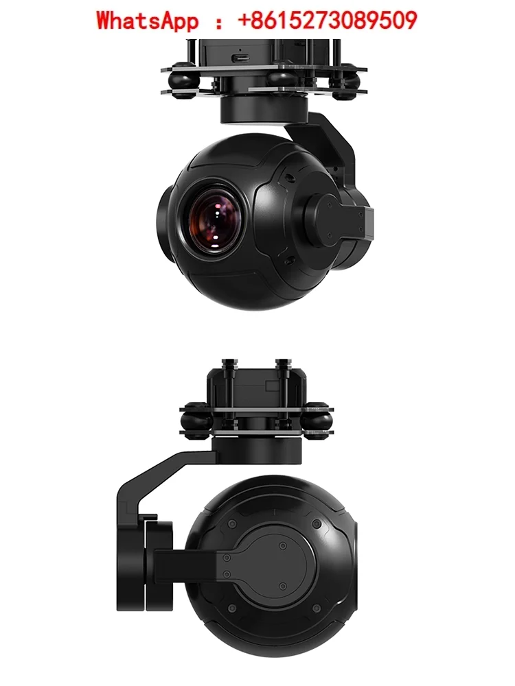 

High definition 30x hybrid three-axis stabilization zoom gimbal aerial model night vision