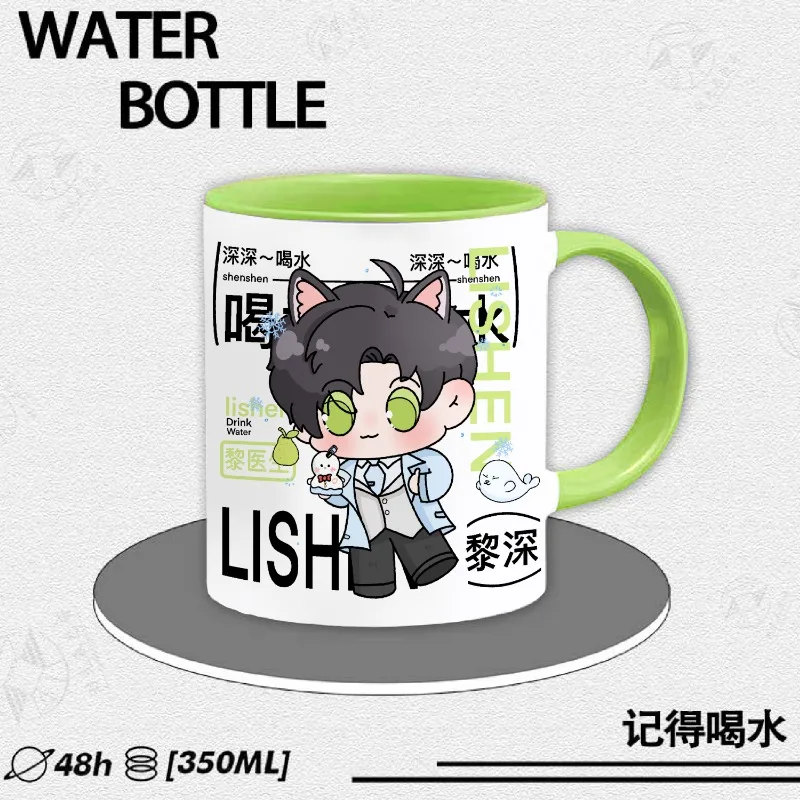 

Anime Game Love and Deepspace Cos Zayne Doctor 350ml Unisex 2025 New Ceramic Cup Coffee Juice Mug Gift