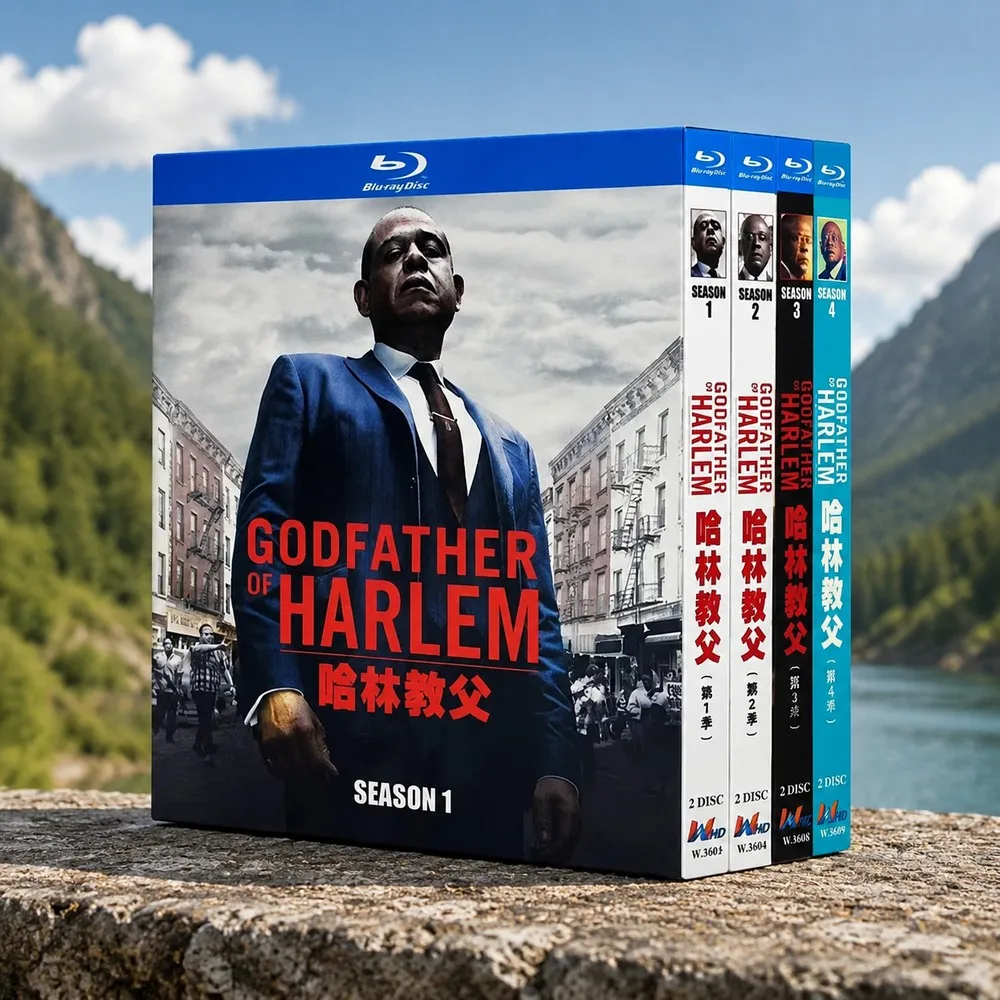serie-tv-americaine-harlem-godfather-en-blu-ray-ultra-hd-saisons-1-a-4-coffret-de-disques-bd-avec-anglais-et-chinois-traditionnel