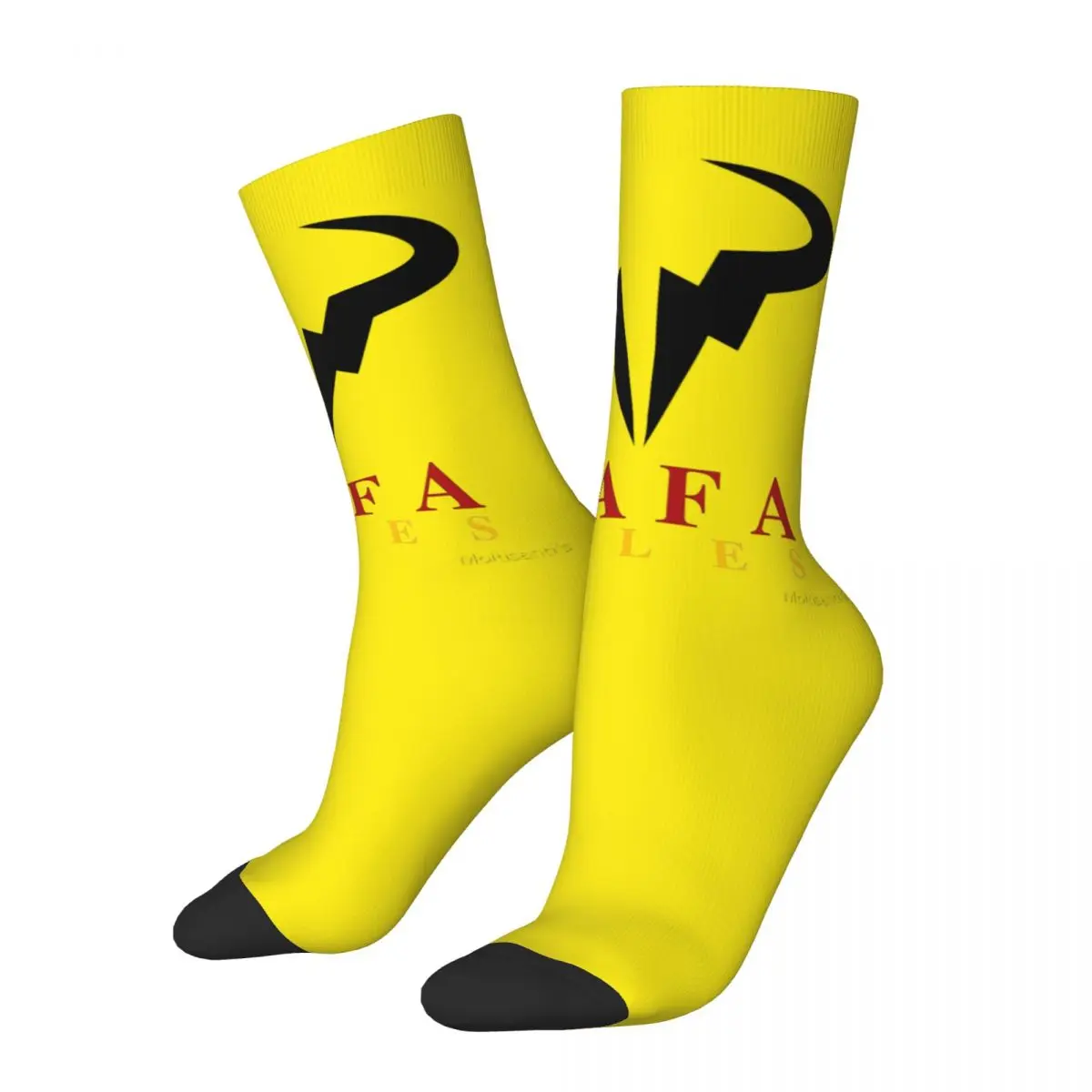 Rafa Rules Rafa Nadal Calcetines de invierno unisex Calcetines felices cálidos estilo callejero Calcetín loco