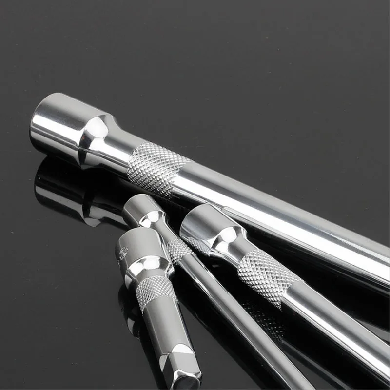 1Pcs 1/4 "3/8" 1/2 "Socket Ratelsleutel Extension Bar 360 Graden Extension Bar Set Auto Reparatie socket Extender Quick Release