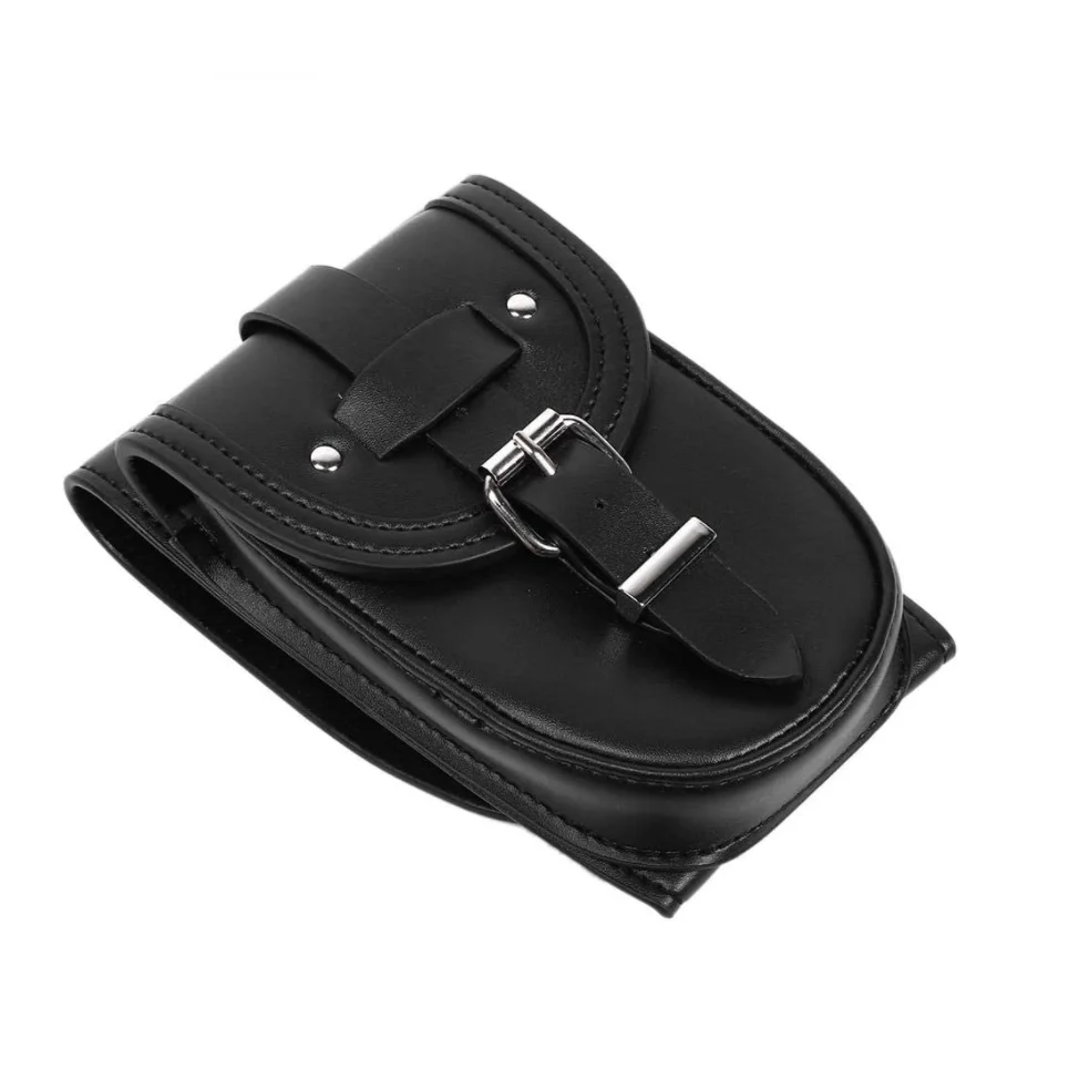 Fuel Tank Cover Bag Waterproof  Motorcycle Tank Bag Motorcycle PU Leather Fuel Tank Cover Panel Pad Bib Bag Pouch