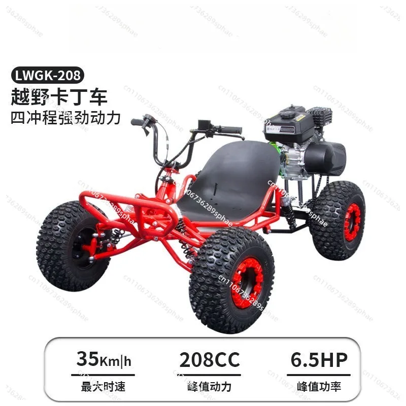 High-performance all-terrain beach buggies, fuel-powered off-road go-karts