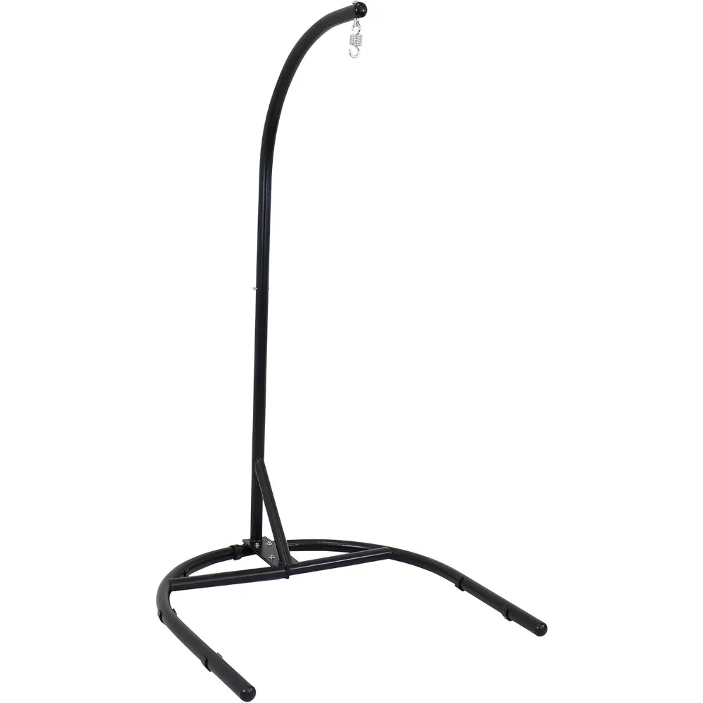Aço U-Shape Hanging Egg Chair Stand, interior e exterior, 330-Libra Capacidade de peso, 76 polegadas de alta