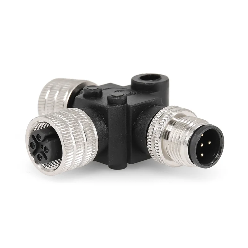 For NMEA 2000 T Connector 3 Port T-Shaped Three-Way NMEA 2000 Starter Kit T Connector Starter Kit