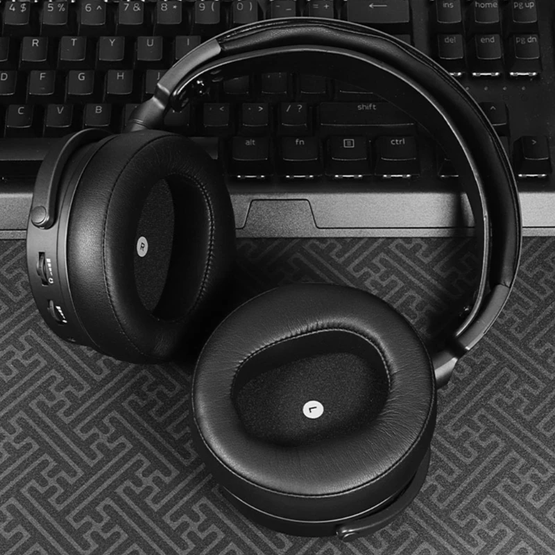 Almohadillas espuma viscoelástica duraderas para auriculares para juegos, almohadillas que mejoran comodidad del juego y