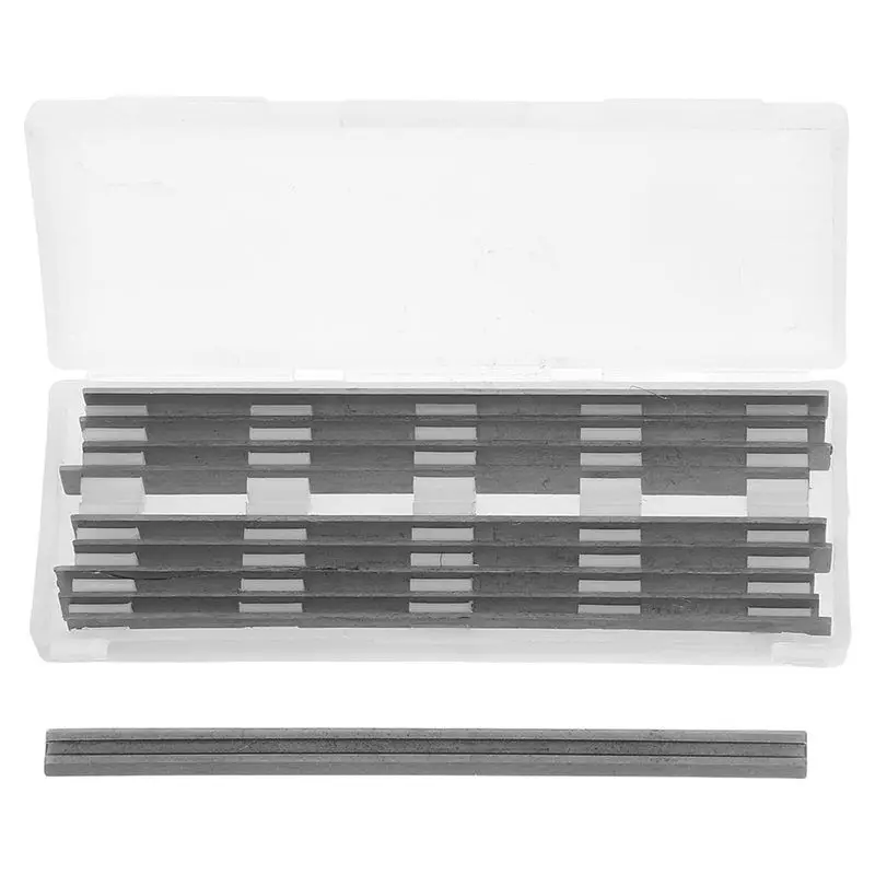 

Лезвия для электрического строгального станка из высокоскоростной стали 82X5,5X1,1 мм (10 шт.) для приложений по дереву