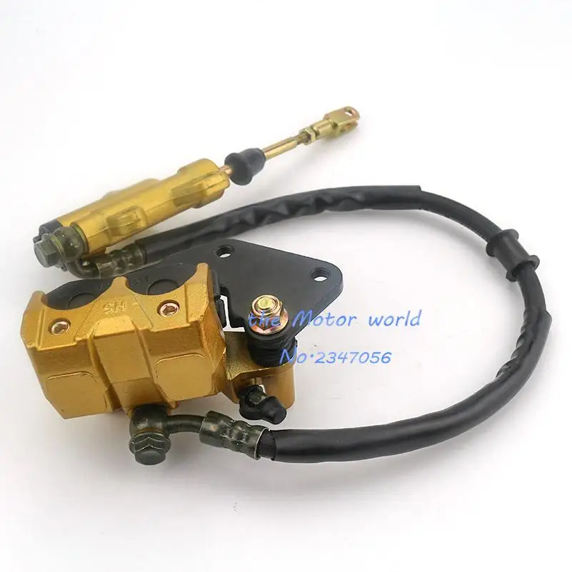 Motorcycle Rear Brake Pump Foot Hydraulic Refit   Master Cylinder  For Suzuki Kawasaki Honda Yamaha