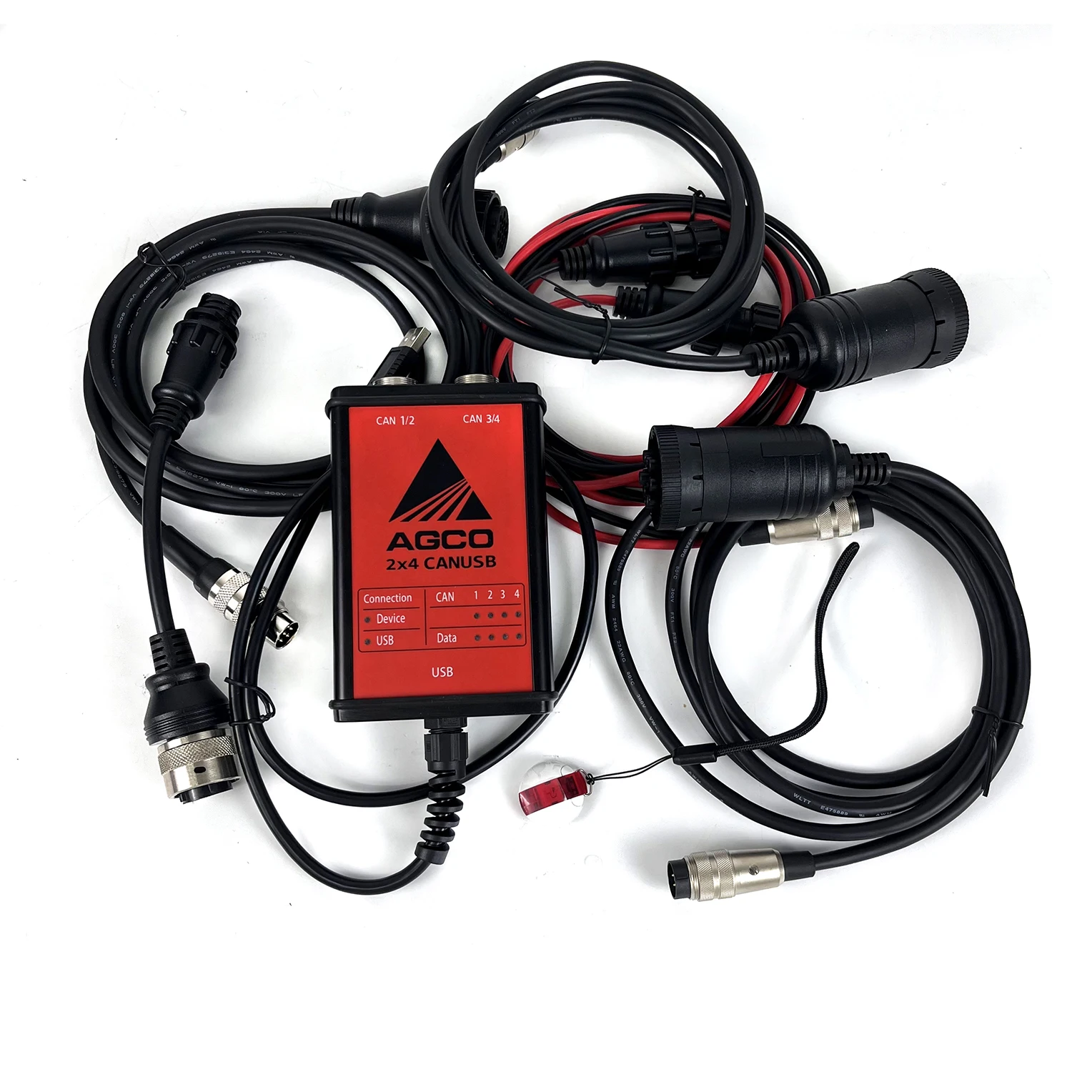 For AGCO diagnostic Kit (CANUSB)AGCO EDT CANUSB Interface for Diagnostic agricultural Diagnostic TOOL with key dongle