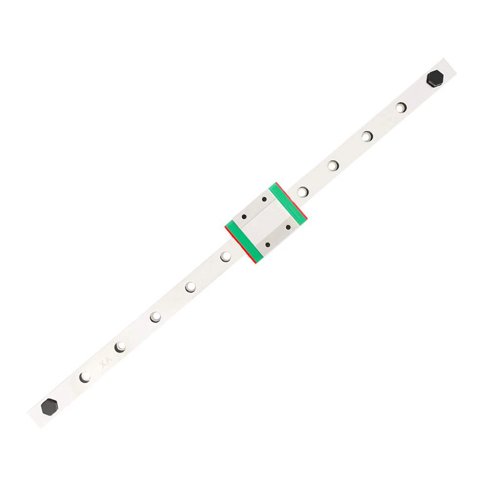 MGN 9mm Linear Guide MGN9 L= 100 200 300 350 400 450 500 600 mm Linear Rail Way + MGN9C or MGN9H Linear SS Block 3d Printer CNC