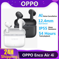 2025 New OPPO Enco Air 4i Wireless Earbuds Bluetooth Earphone 54H Playtime 12.4mm Driver Bluetooth 5.4 IP55 Waterproof