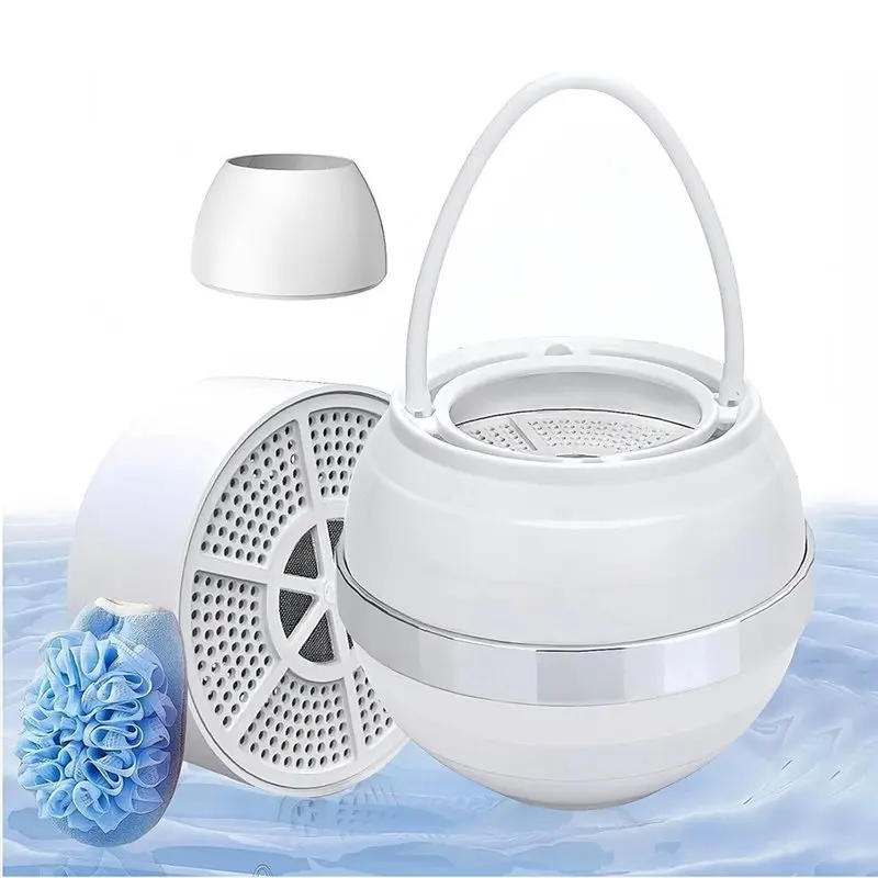 

【LAST CHANCE】Upgrade Bath Filter For Health Of Sensitive Skin, Body, Hair Advanced 15-Stages Filtration Bathtub Water Filter
